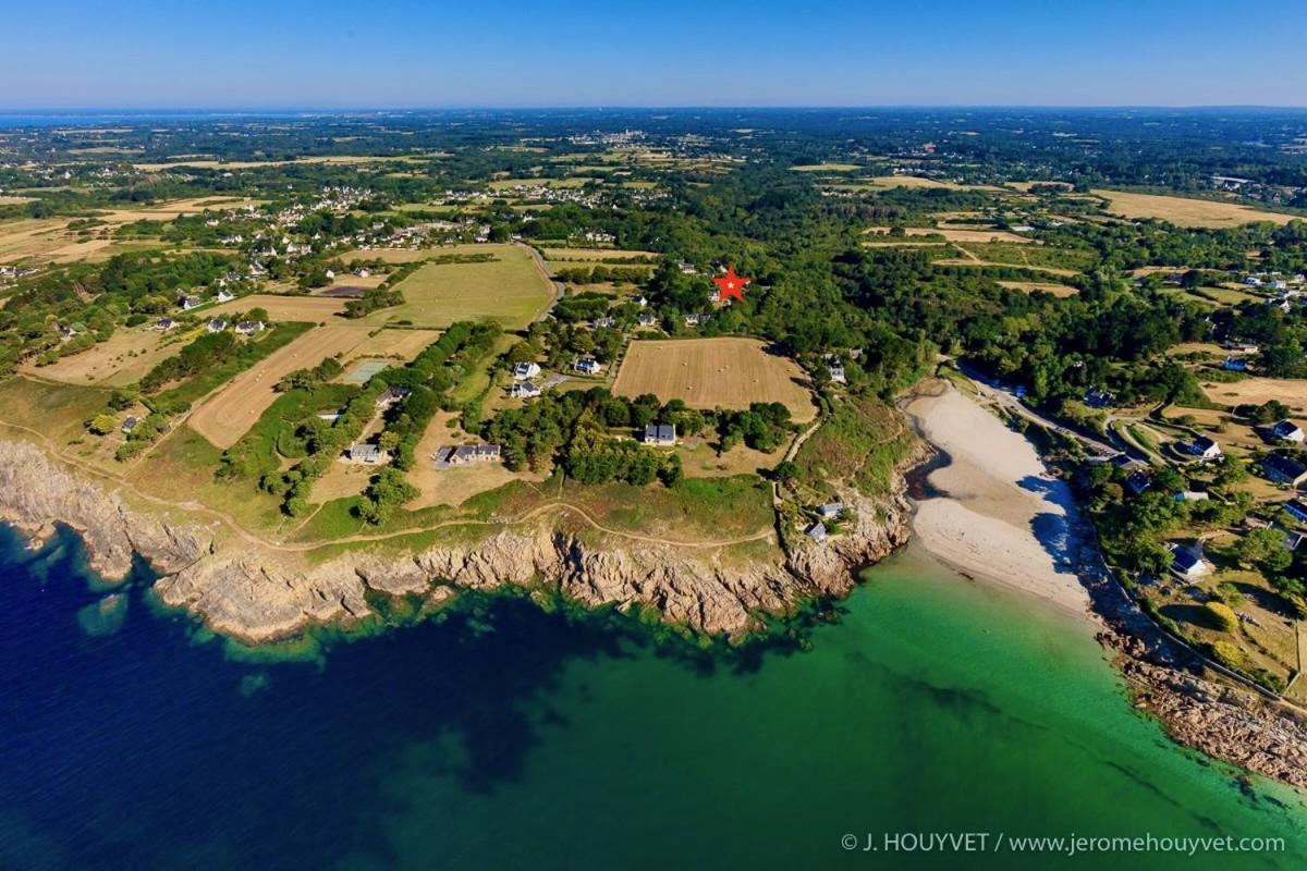 Villa Tidinghi, Plage De Rospico A Pied เนเวซ์ ภายนอก รูปภาพ